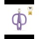 Matchstick Monkey MM TEETHING TOY Μασητικό Οδοντοφυΐας "Monkey" PURPLE 24142