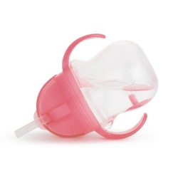 Munchkin Παιδικό Ποτηράκι με Καλαμάκι Tip & Sip Cup light Pink 207ml 12482/light Pink