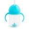 Munchkin Παιδικό Ποτηράκι με Καλαμάκι Tip & Sip Cup blue 207ml 11888/blue
