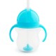Munchkin Παιδικό Ποτηράκι με Καλαμάκι Tip & Sip Cup blue 207ml 11888/blue