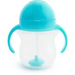 Munchkin Παιδικό Ποτηράκι με Καλαμάκι Tip & Sip Cup blue 207ml 11888/blue