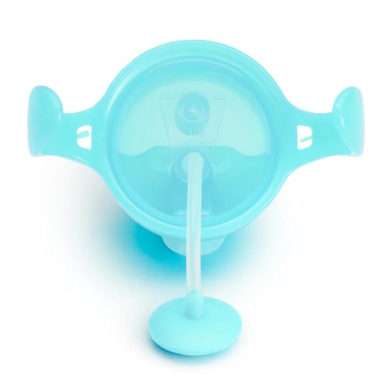 Munchkin Παιδικό Ποτηράκι με Καλαμάκι Tip & Sip Cup blue 207ml 11888/blue
