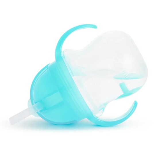Munchkin Παιδικό Ποτηράκι με Καλαμάκι Tip & Sip Cup blue 207ml 11888/blue