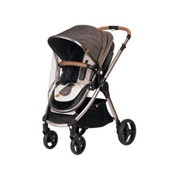 Babyono Κουνουπιέρα Καροτσιού από Τούλι Μαύρη BN072/01