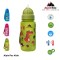 AlpinTec Πλαστικό Παγούρι με καλαμάκι  Dino Green 400ml C-400GN-DIN 