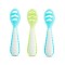 Munchkin Βρεφικό Σετ Εκπαιδευτικά Κουταλάκια Gentle Dip Self-Feeding 4m+ Blue-Green 3τεμ 90262