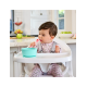 Munchkin Βρεφικό Σετ Εκπαιδευτικά Κουταλάκια Gentle Dip Self-Feeding 4m+ Pink-Purple 3τεμ 91510