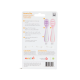 Munchkin Βρεφικό Σετ Εκπαιδευτικά Κουταλάκια Gentle Dip Self-Feeding 4m+ Pink-Purple 3τεμ 91510