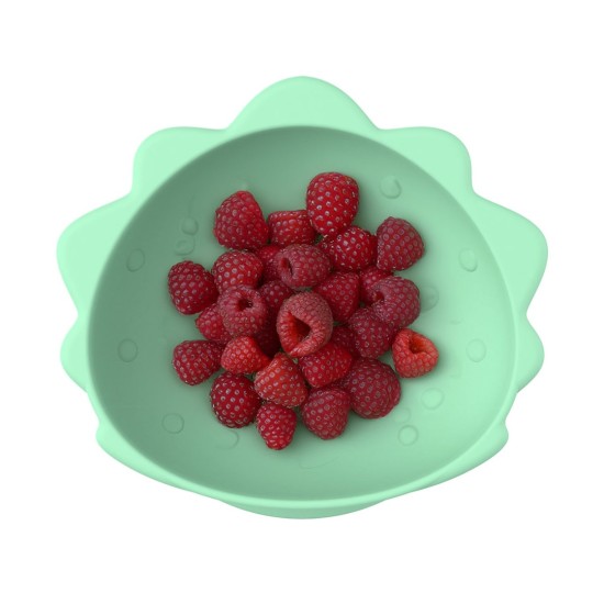 Melii Παιδικό Μπολ Σιλικόνης με Βεντούζα Dino 2τεμ MEL17700