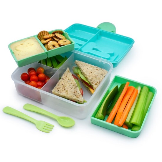 Melii Παιδικό Δοχείο Φαγητού Διώροφο Bento απο πλαστικό MEL21510