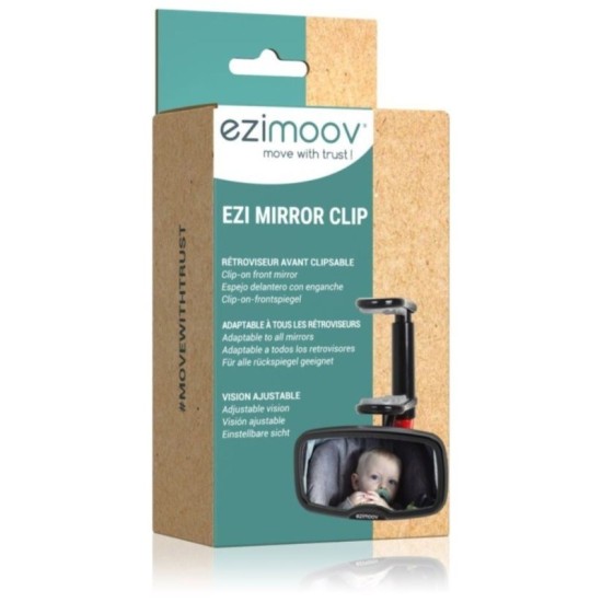 Ezimoov Βρεφικός Καθρέπτης Αυτοκινήτου Front Mirror(Clip-on) EZ-1106