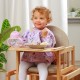 BabyOno Παιδικό ποτηράκι με καλαμάκι από Σιλικόνη και βαρίδι 240ml Lilac BN1464/05