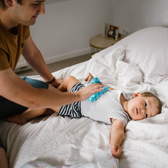 Babyono Φυσική θερμοφόρα με κουκούτσια από κεράσια και λεβάντα για κολικούς-Mint BN796/04