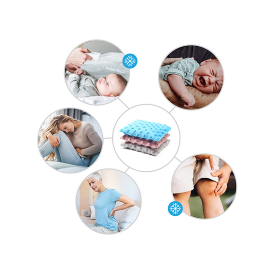 Babyono Φυσική θερμοφόρα με κουκούτσια από κεράσια και λεβάντα για κολικούς-Mint BN796/04