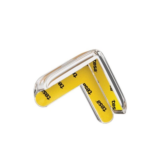 Sipo Προστατευτικά για Γωνίες με Αυτοκόλλητο από Πλαστικό Διάφανα 12τμχ SIP-SBS-EC52