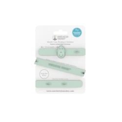 MATCHSTICK MONKEY Multi Use Product Holder, Κλιπ σιλικόνης πολλαπλών χρήσεων Mint -1τεμ 24152
