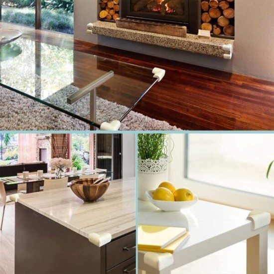 Sipo Αφρώδη Προστατευτικά Για Γωνίες Κρεμ 4τμχ T11-F3E