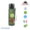 Alpintec Πλαστικό Παγούρι Forest Animals Dark Green 500ml C-500DG-FA
