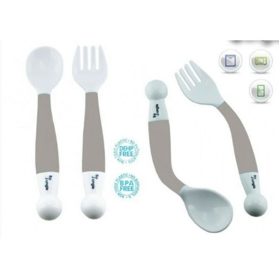 Bo Jungle Spoon & Fork ευλυγιστο σετ κουτάλι - πιρούνι Terracotta B571120
