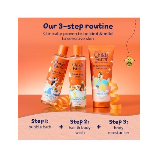 Childs Farm Βιολογικό Παιδικό Αφρόλουτρο άρωμα γλυκού πορτοκαλιού 500ml CP2107