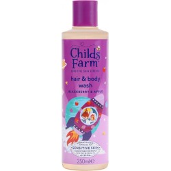 Childs Farm Βιολογικό Παιδικό Αφρόλουτρο & Σαμπουάν μούρων και πράσινου μήλου 250ml CP2002