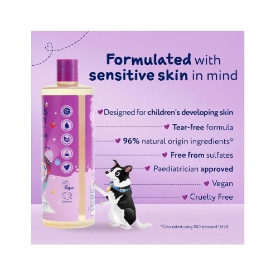 Childs Farm Βιολογικό Παιδικό Αφρόλουτρο & Σαμπουάν μούρων και πράσινου μήλου 500ml CP2102