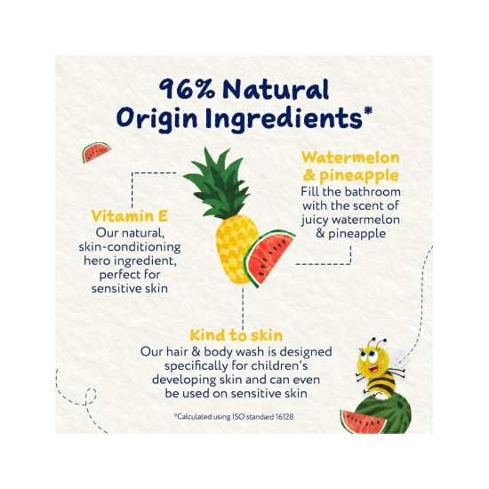 Childs Farm Βιολογικό Παιδικό Αφρόλουτρο & Σαμπουάν Καρπούζι / Ανανά 500ml CP2103