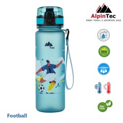 AlpinTec Πλαστικό Παγούρι Football Glow Blue 500ml  C-500GB-FT