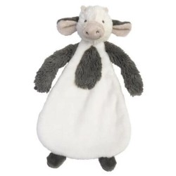 Happy horse Πανάκι παρηγοριάς 25εκ αγελαδίτσα Casper Άσπρο/Γκρι HPH-133003 