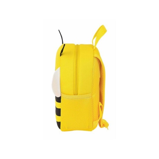 Safta Tσάντα πλάτης παιδικού σταθμού “BEE” Κίτρινη 622103333
