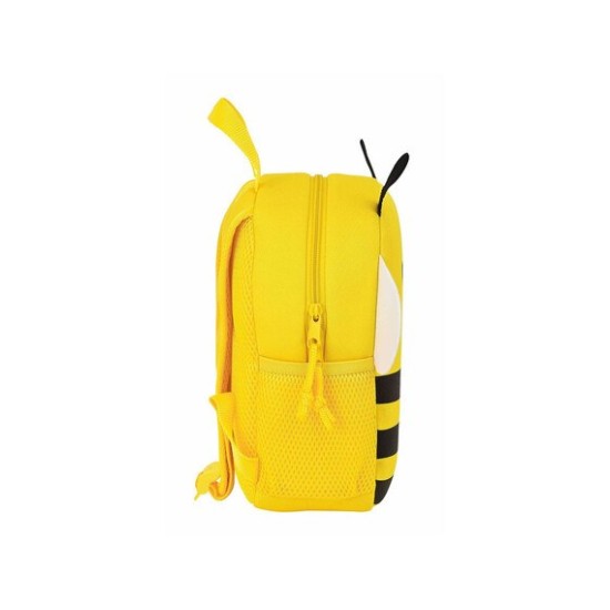 Safta Tσάντα πλάτης παιδικού σταθμού “BEE” Κίτρινη 622103333