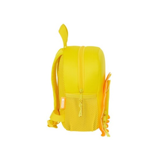 Safta Tσάντα πλάτης παιδικού σταθμού "LEON" Κίτρινη 622501333