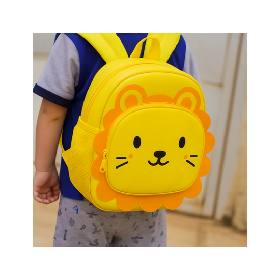 Safta Tσάντα πλάτης παιδικού σταθμού "LEON" Κίτρινη 622501333