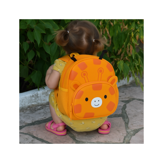Safta Tσάντα πλάτης παιδικού σταθμού "JIRAFA" Πορτοκαλί 622502333
