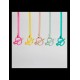 MATCHSTICK MONKEY Multi Use Product Holder, Κλιπ σιλικόνης πολλαπλών χρήσεων Dusty Pink -1τεμ 24158