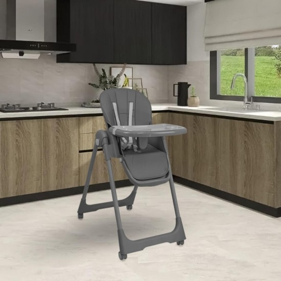 Bebe stars Καρεκλάκι Φαγητού Milk 2 IN 1 Grey 866-186