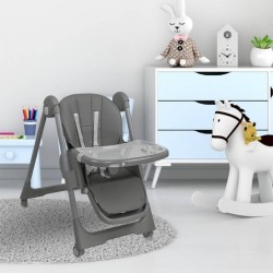 Bebe stars Καρεκλάκι Φαγητού Milk 2 IN 1 Grey 866-186