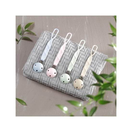 BabyOno Κλιπ Πιπίλας από σιλικόνη - Μπεζ BN1469/03