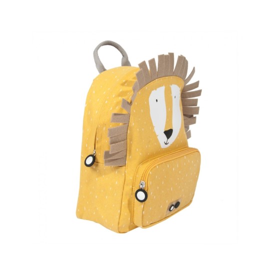 Trixie Τσάντα Πλάτης Νηπιαγωγείου Κίτρινη Mr. Lion 77403