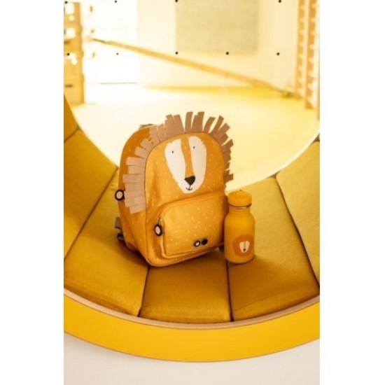 Trixie Τσάντα Πλάτης Νηπιαγωγείου Κίτρινη Mr. Lion 77403