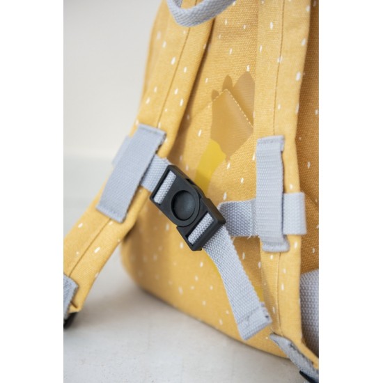 Trixie Τσάντα Πλάτης Νηπιαγωγείου Κίτρινη Mr. Lion 77403