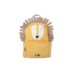 Trixie Τσάντα Πλάτης Νηπιαγωγείου Κίτρινη Mr. Lion 77403