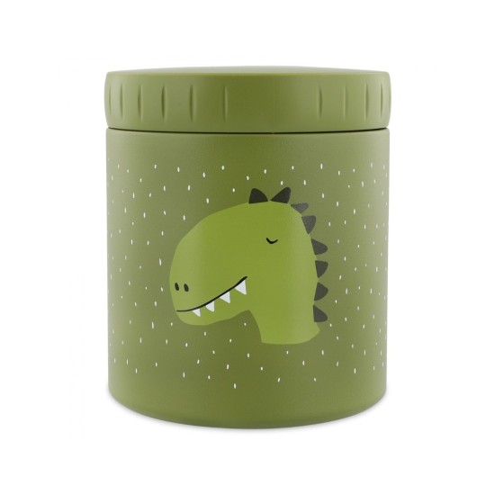 Trixie Insulated Lunch Pot Θερμός Φαγητού 500ml Πράσινο Mr. Dino 77921
