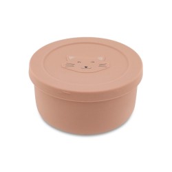 Trixie Δοχείο φαγητού με καπάκι από Σιλικόνη Ροζ Mrs. Cat 77891