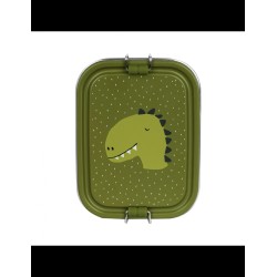 Trixie Ανοξείδωτο Παιδικό Δοχείο Φαγητού Small 0.8lt Πράσινο Mr. Dino 77949