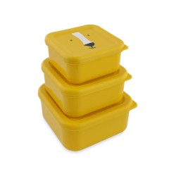 Trixie Σετ Φαγητοδοχεία Snack Boxes Nesting 3τεμ Κίτρινα Mr. Lion T05213
