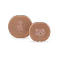 Trixie Φαγητοδοχεία Snack Box with clip 2τεμ Ροζ Mrs. Cat T06222