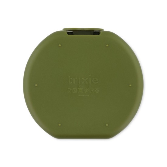 Trixie Φαγητοδοχεία Snack Box with clip 2τεμ Πράσινα Mr. Dino T06201