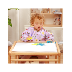 BabyOno Αδιάβροχη σαλιάρα με μακρύ μανίκι 6m-2y Garden BN1476/01