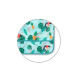 BabyOno Αδιάβροχη σαλιάρα με μακρύ μανίκι 6m-2y Toucans BN1476/02